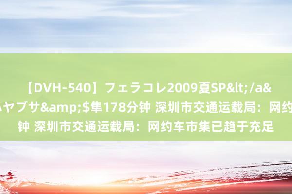 【DVH-540】フェラコレ2009夏SP</a>2010-04-25ハヤブサ&$隼178分钟 深圳市交通运载局：网约车市集已趋于充足